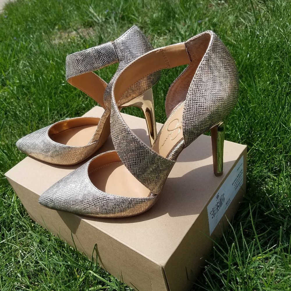 Snakeskin Heels